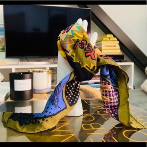 Zara Multi-Color Comic POP Bandana!